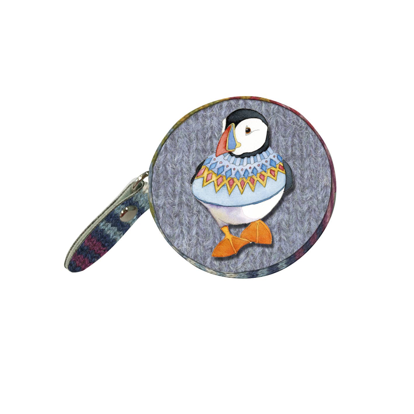 Woolly Puffins Tape Measure by Emma Ball