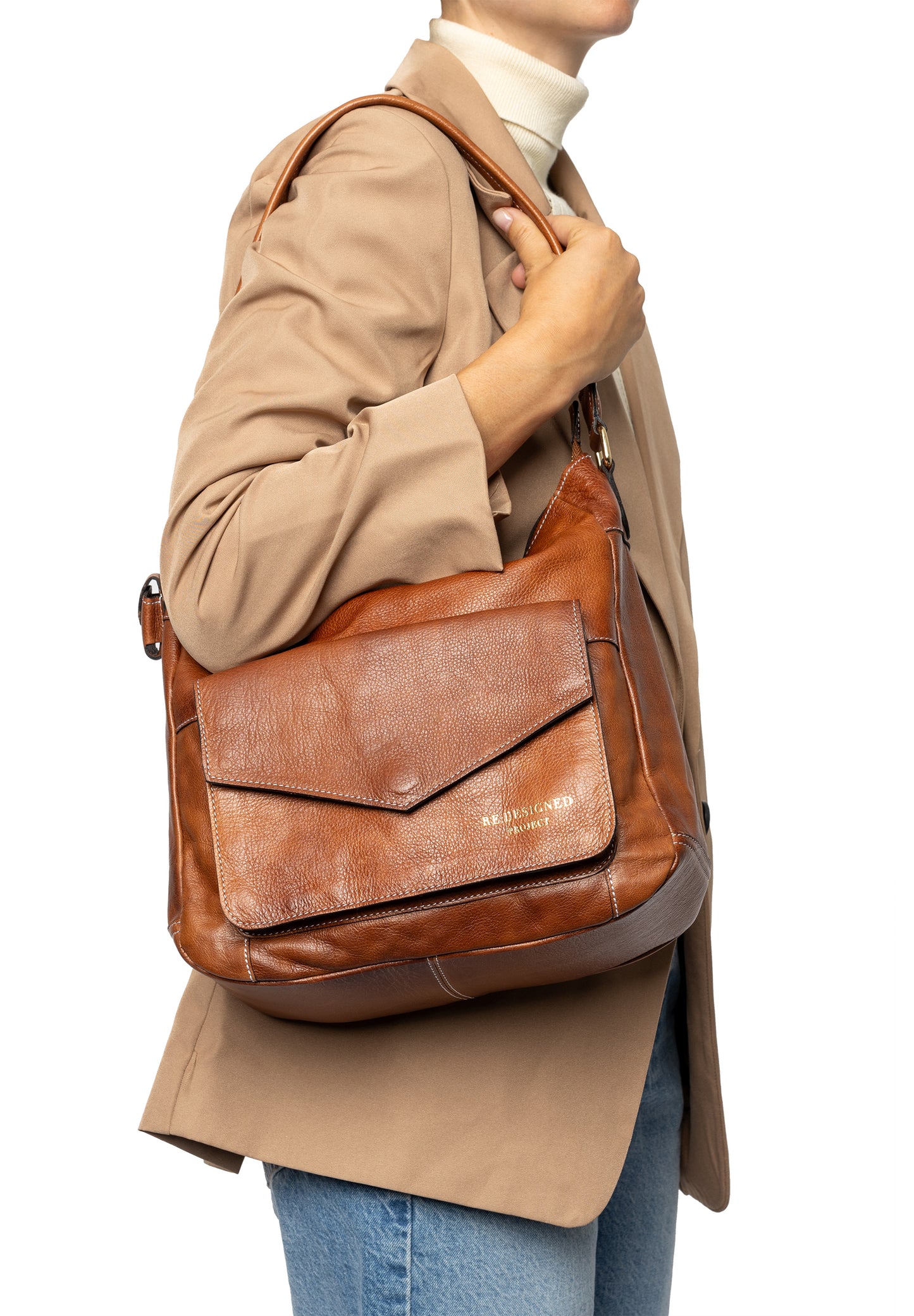 Project 1 leather bag, Re:designed