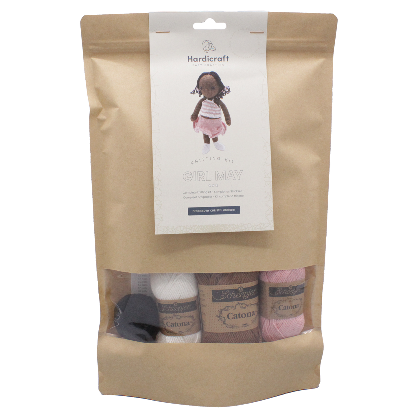 Strikkesæt pige maj