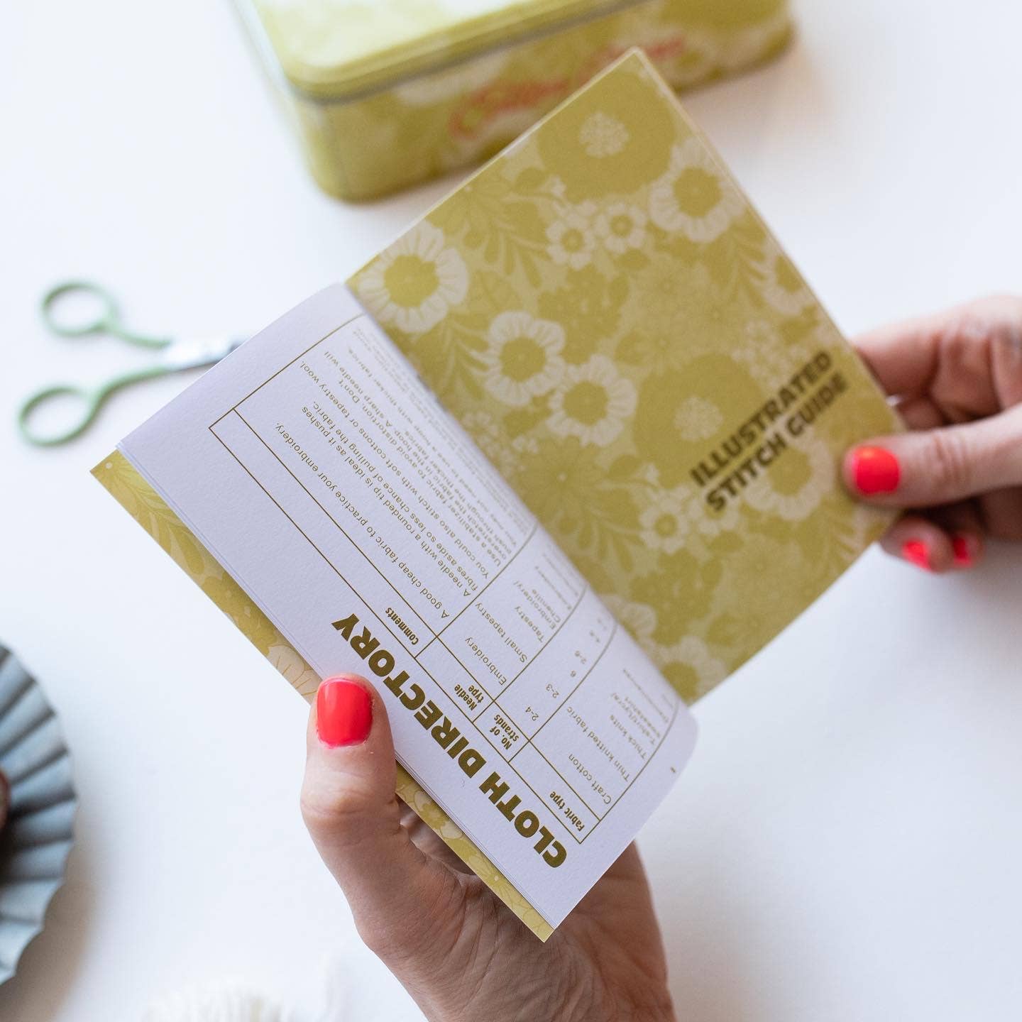 Embroidery Starter Kit Sewing Tin