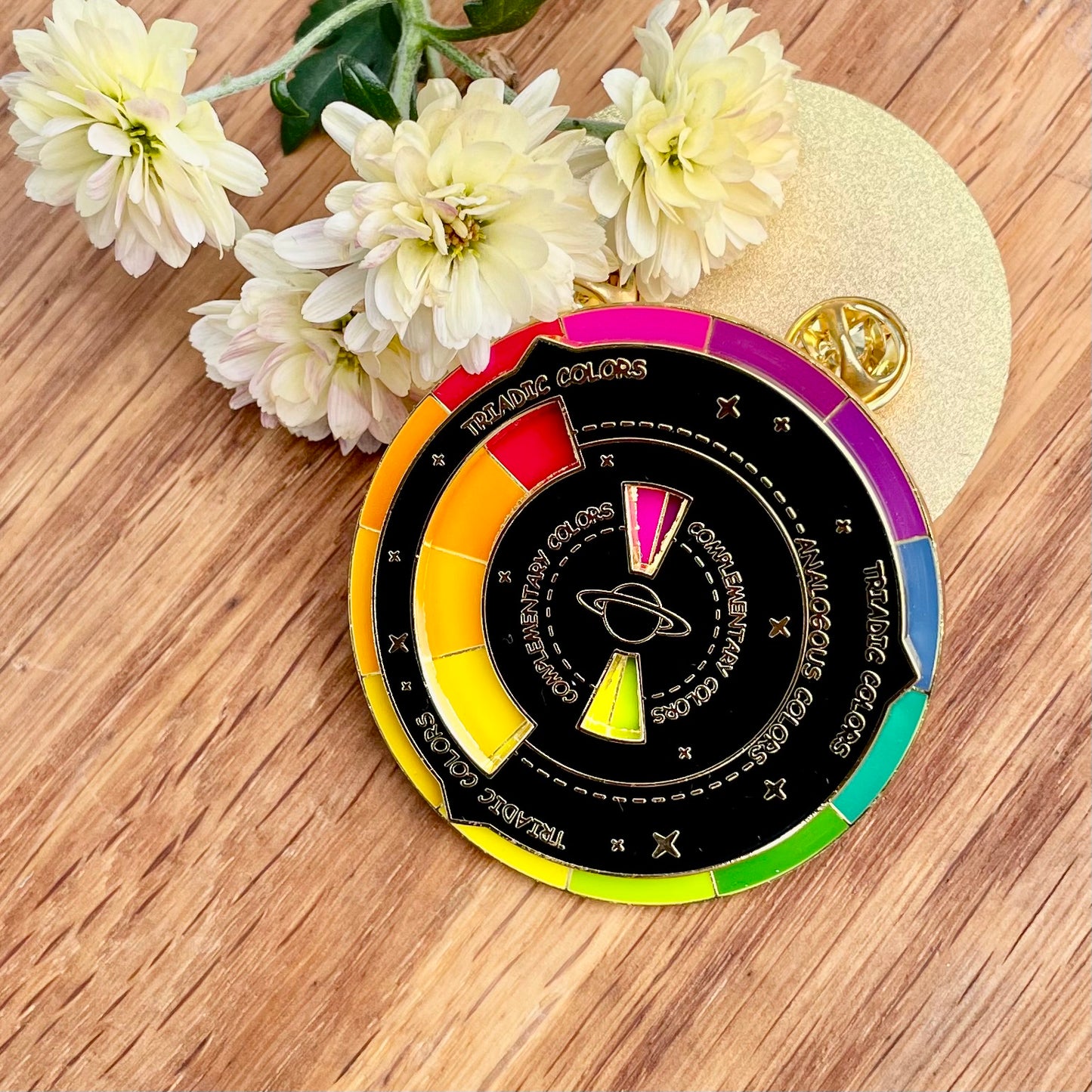 Mini farvespinner. Emaljeret metal