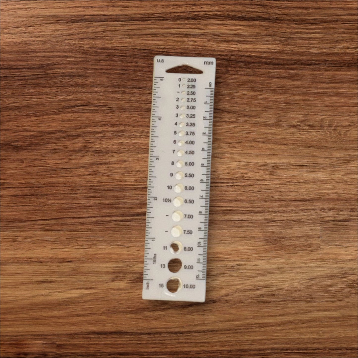 Målebånd og lineal, plastik