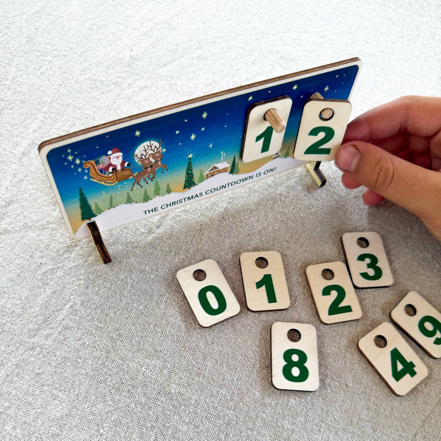 Christmas Countdown Calendar Chart