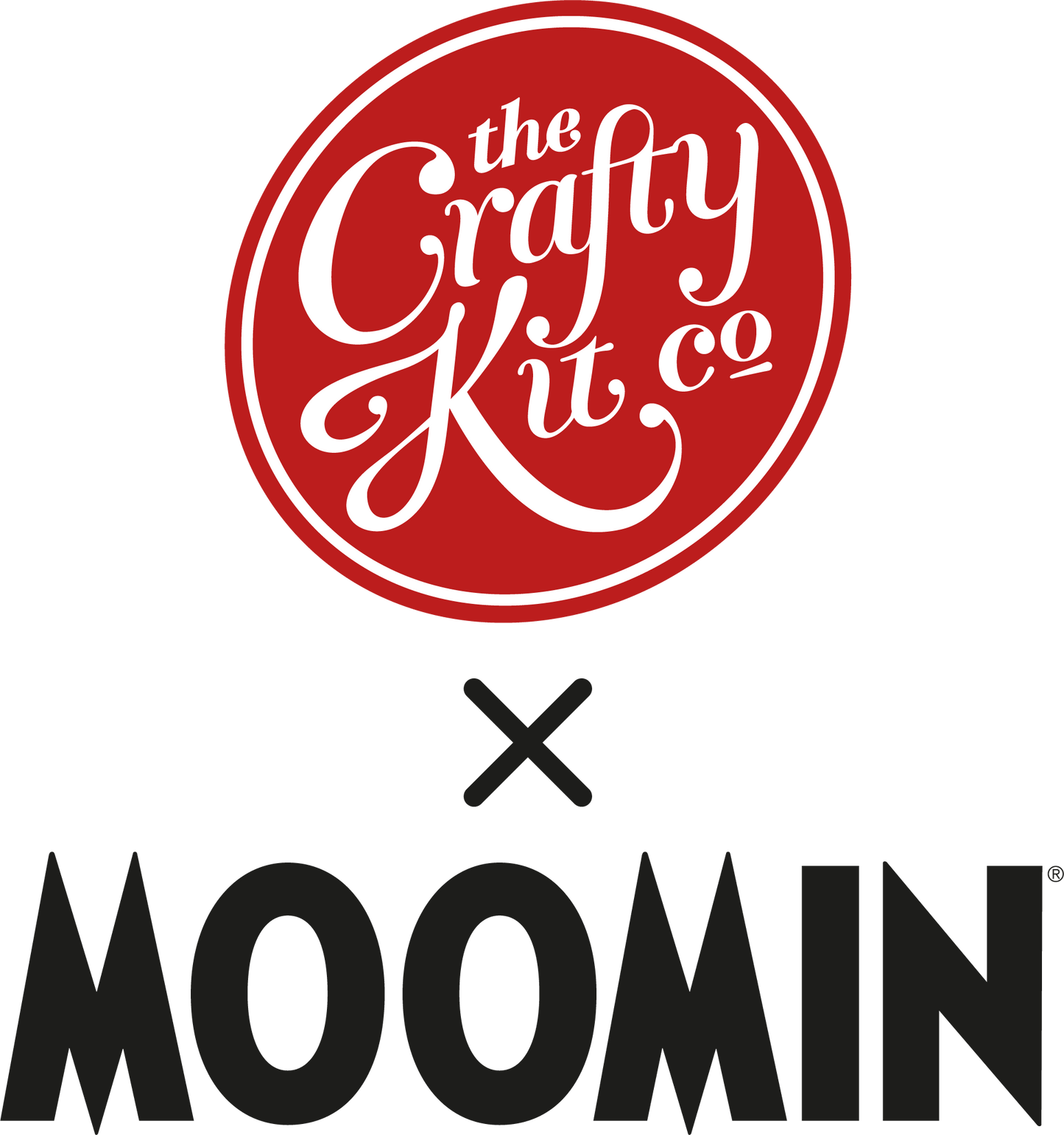 Mumintrollet läser, broderikit