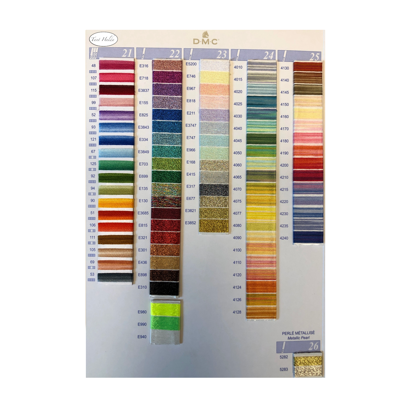 DMC Mouliné Spécial 25 broderitråd (DM3801 - DMECRU)