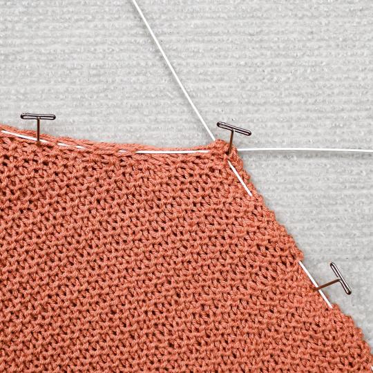 Blockningsvajrar med nålar i present-set. Knools