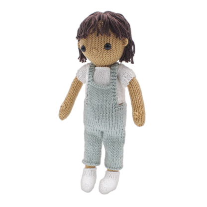 Stick-kit flickan Juni - DYI knitting kit Girl June