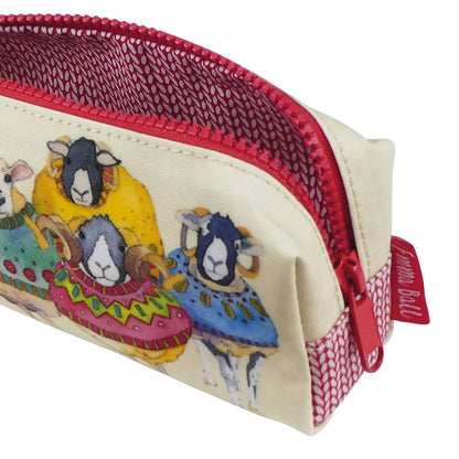 Sheep In Sweaters Pencil Case by Emma Ball
