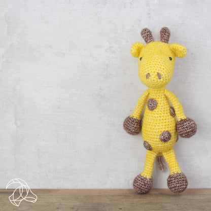 Virk-kit Giraffen George - DIY Crochet Kit George Giraffe