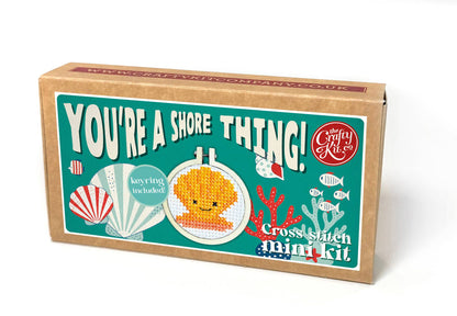 You're a Shore Thing! Mini Matchbox Cross Stitch Kit
