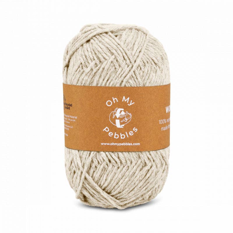 WOOLLY -  100% recycled. Återvunnet från kasserade kläder