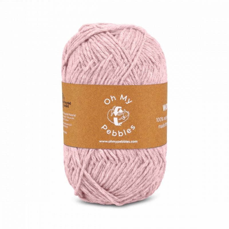 WOOLLY -  100% recycled. Återvunnet från kasserade kläder