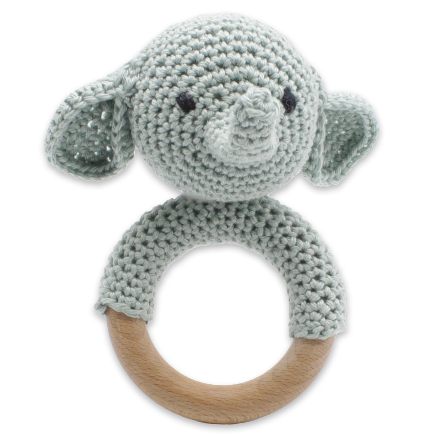 Virk-kit elefant med skallra - Rattle Elephant