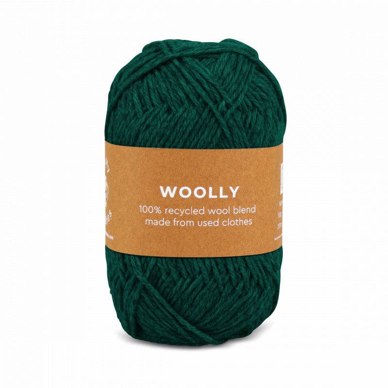 WOOLLY -  100% recycled. Återvunnet från kasserade kläder