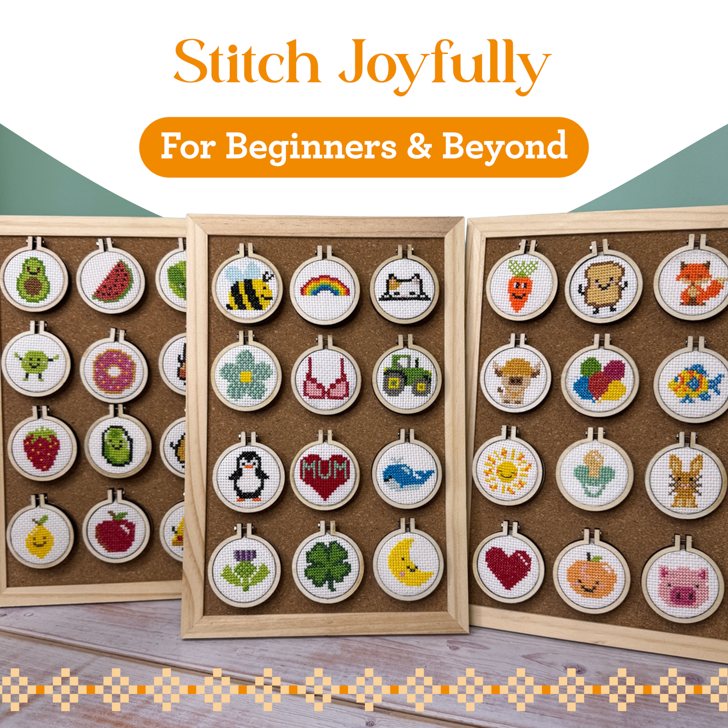 You're a Shore Thing! Mini Matchbox Cross Stitch Kit