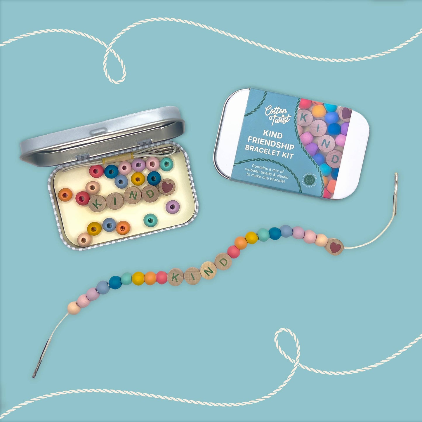 Beaded KIND Friendship Bracelet Gift Kit