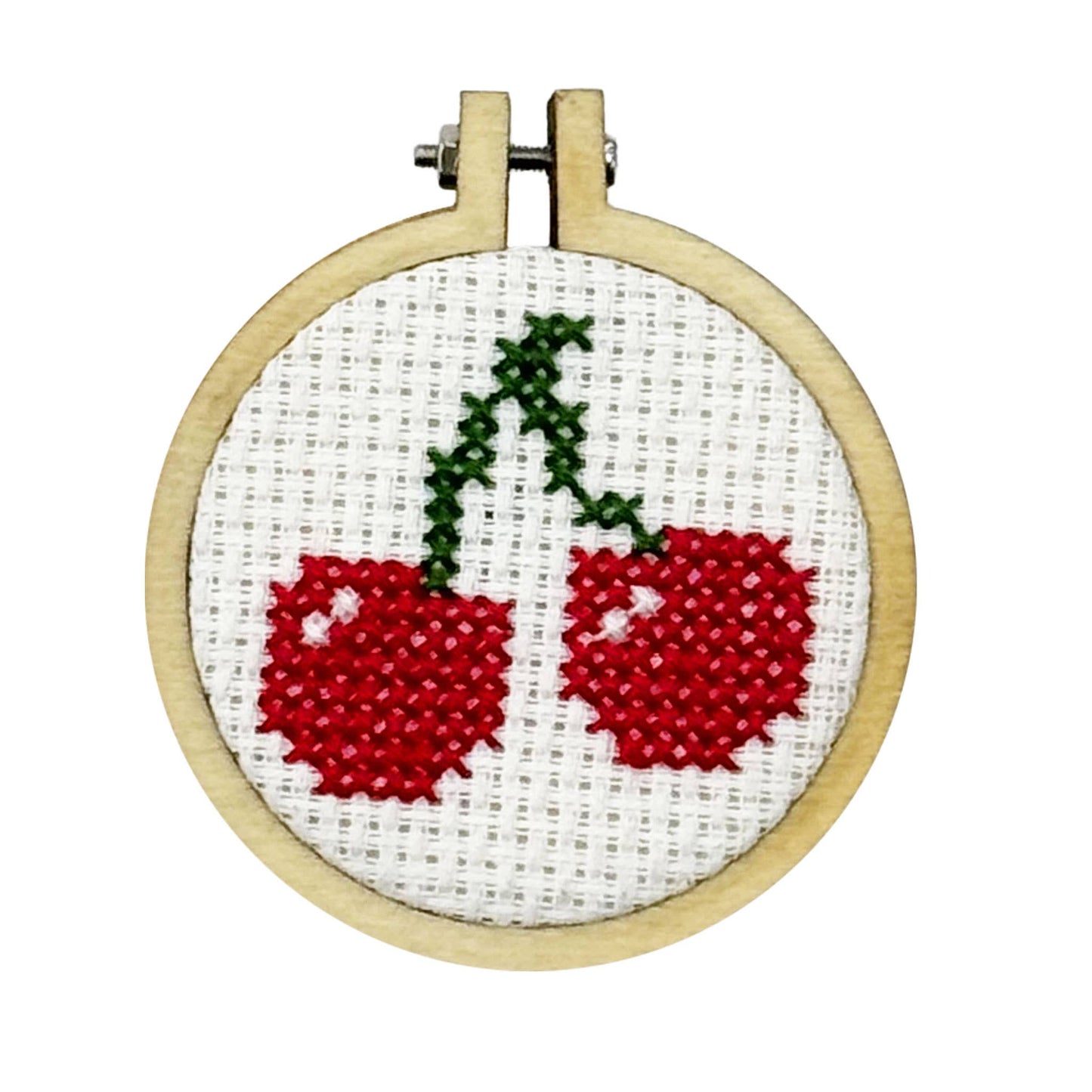 'I Love You Cherry Much' Mini Matchbox Cross Stitch Kit