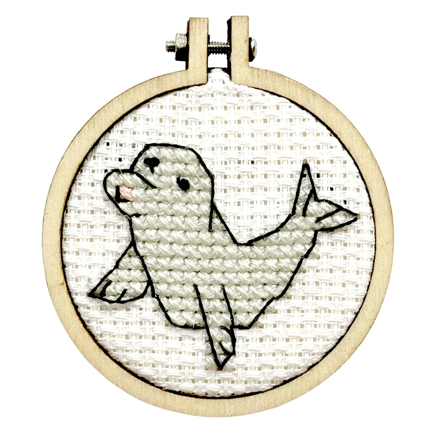 You're Seal-iously Cute! Mini Matchbox Cross Stitch Kit