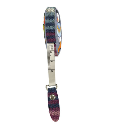 Woolly Puffins Tape Measure by Emma Ball