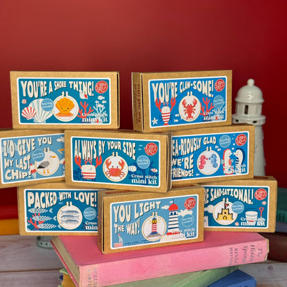 Packed with Love! Mini Matchbox Cross Stitch Kit