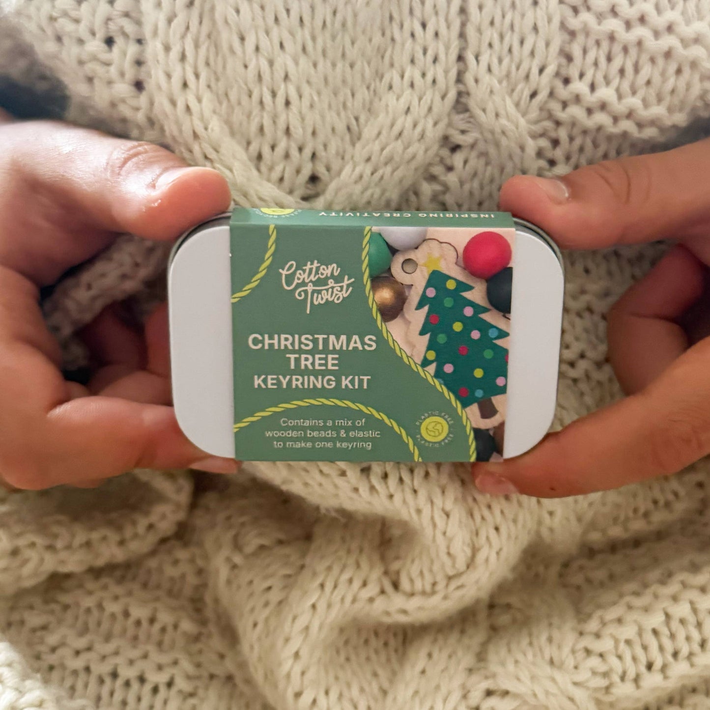 Christmas Tree Keyring Gift Kit