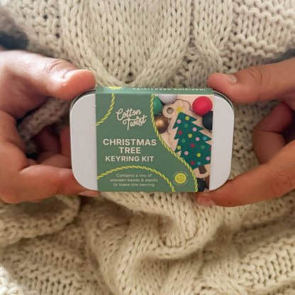 Christmas Tree Keyring Gift Kit