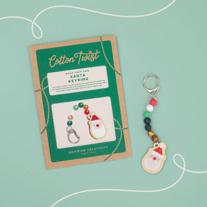 Make Your Own Santa Claus Keyring
