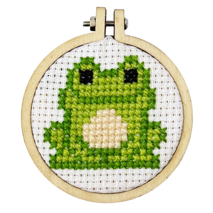 You're Toad-ally Loved! Mini Matchbox Cross Stitch Kit