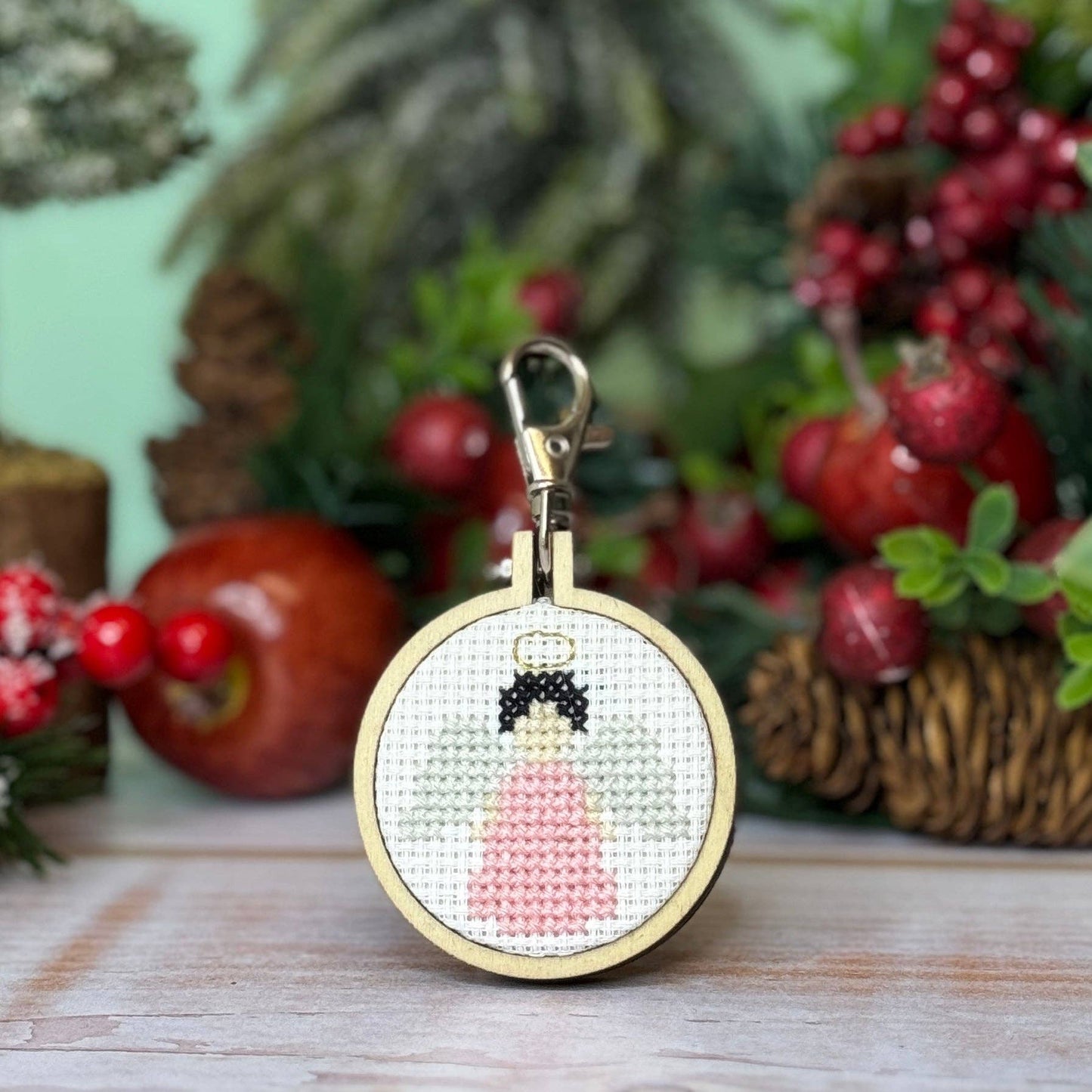 Angel Mini Matchbox Christmas Cross Stitch Kit