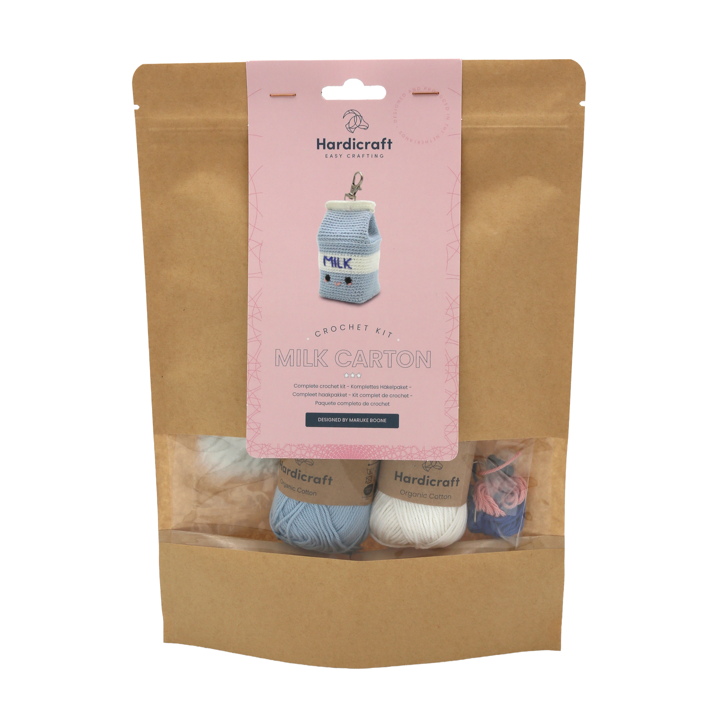 Virk-kit Milk Carton Bag Charm