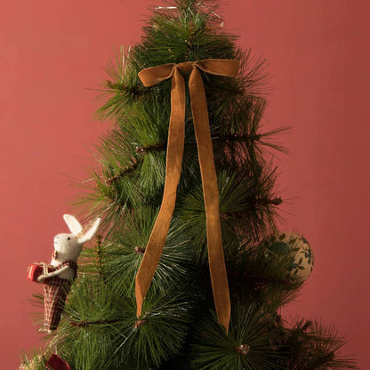 Mr. Bunny In Checkered Pants Felt Ornament