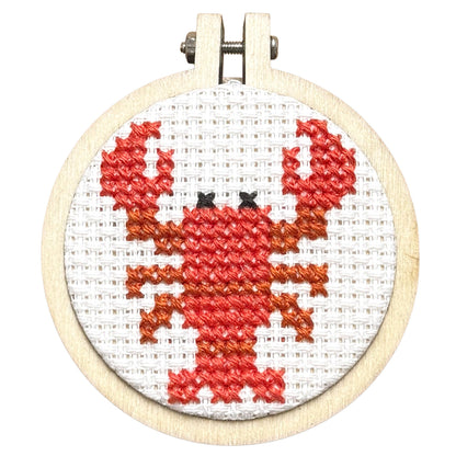 You're Claw-some! Mini Matchbox Cross Stitch Kit
