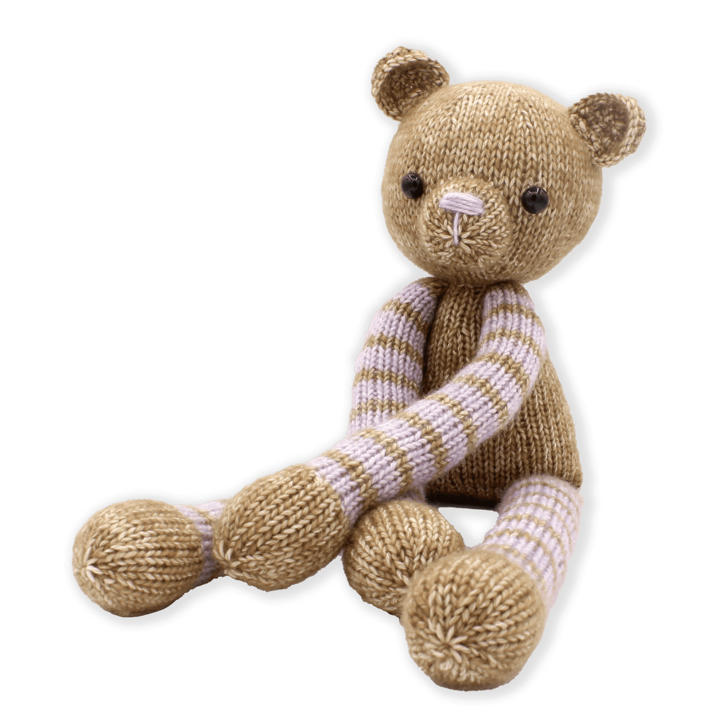 Stick-kit Björnen Tess - DIY Knitting Kit Tess Bear