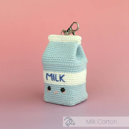 Virk-kit Milk Carton Bag Charm