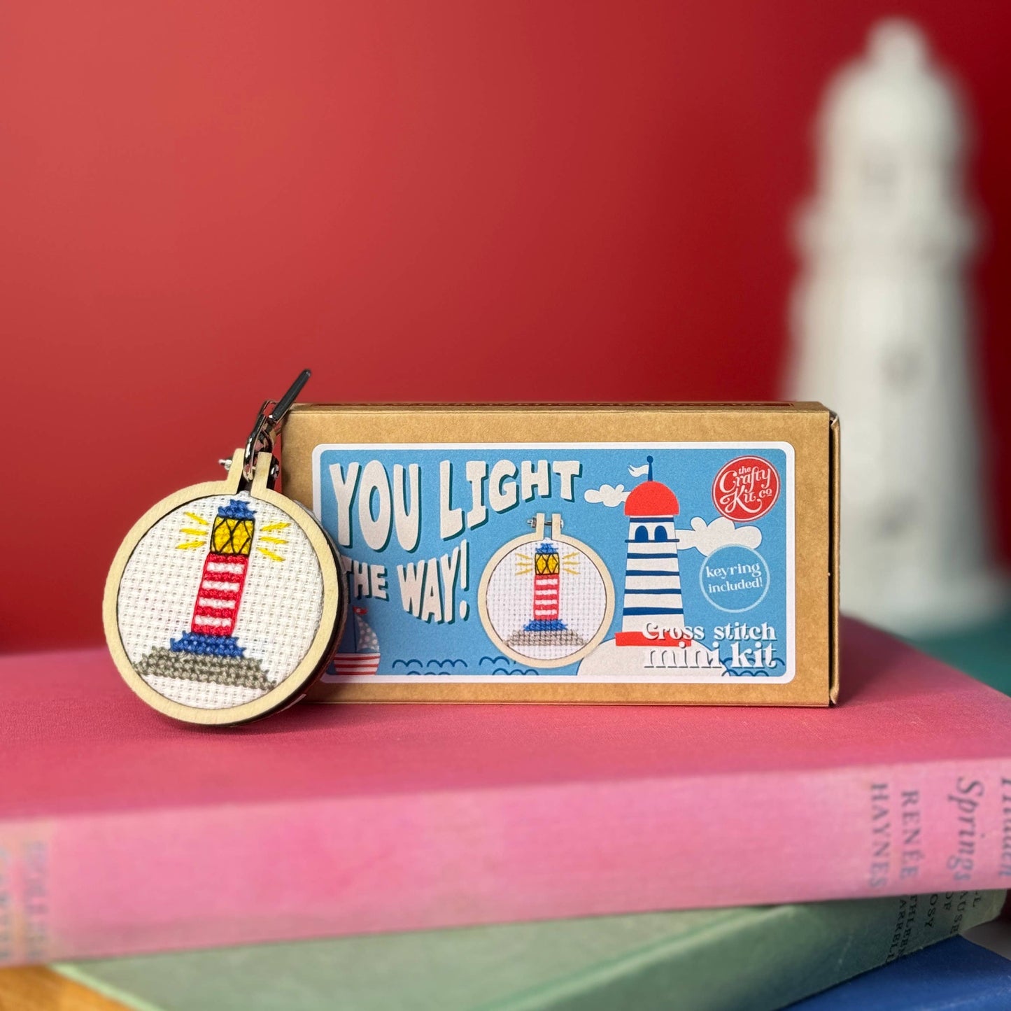 You Light The Way! Mini Matchbox Cross Stitch Kit