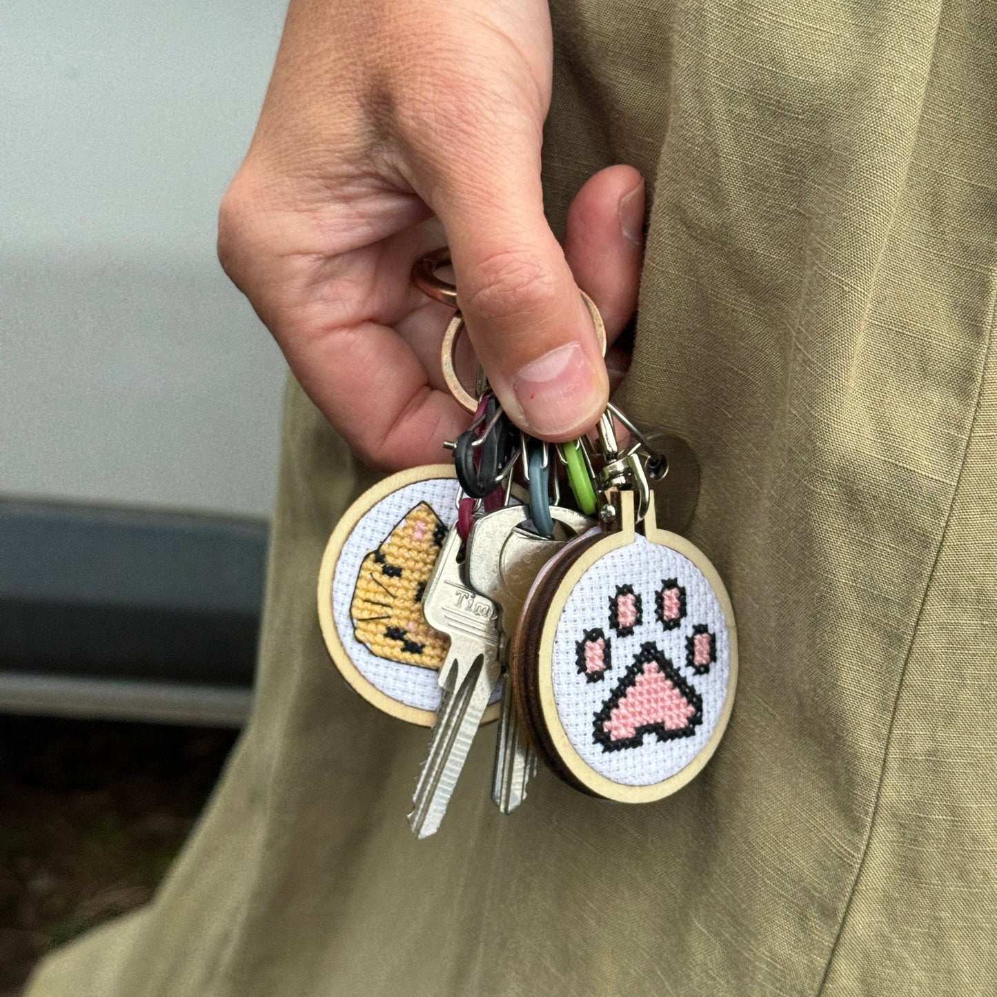 Christmas Jumper Mini Matchbox Christmas Cross Stitch Kit