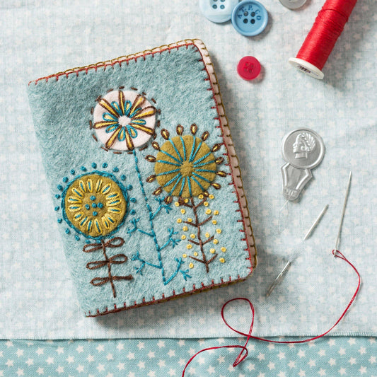 Filtkit nålfodral - Needle Case Felt Craft Mini Kit