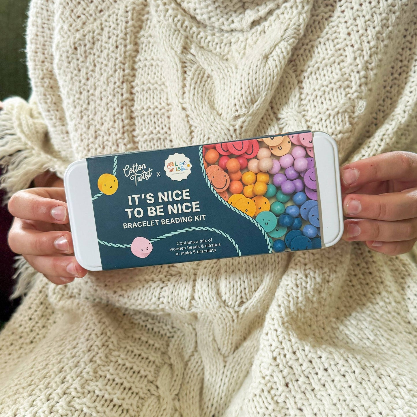 It's Nice To Be Nice Bracelet Beading Kit for Children