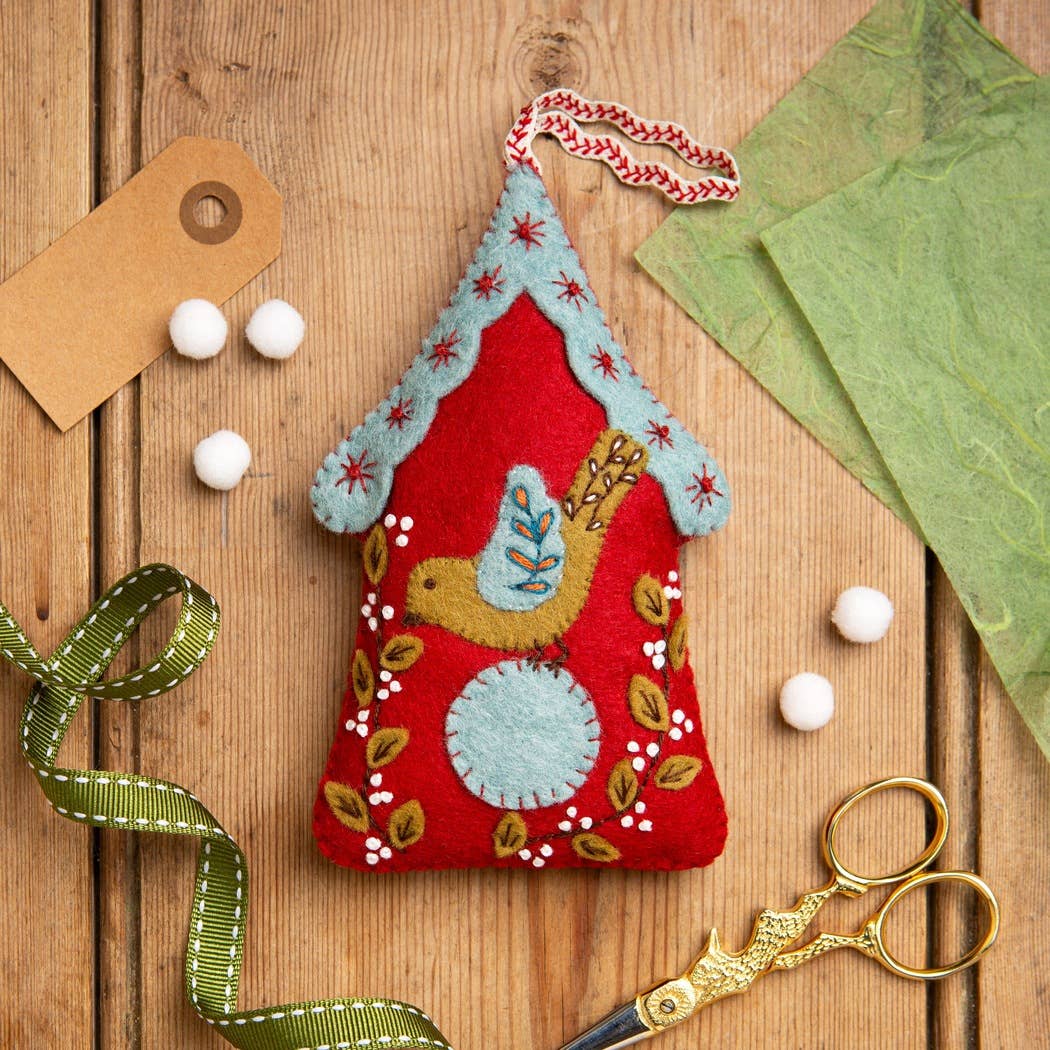 Folk Birdhouse mini-filtkit