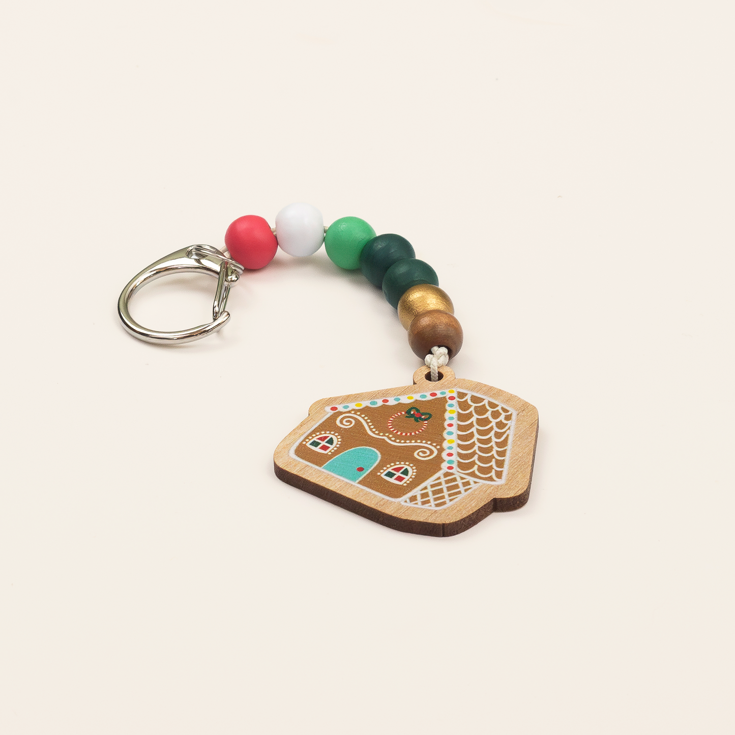 Make Your Own Gingerbread House Keyring
