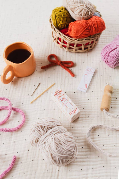 French Knitting Bobbin – Wooden Dolly