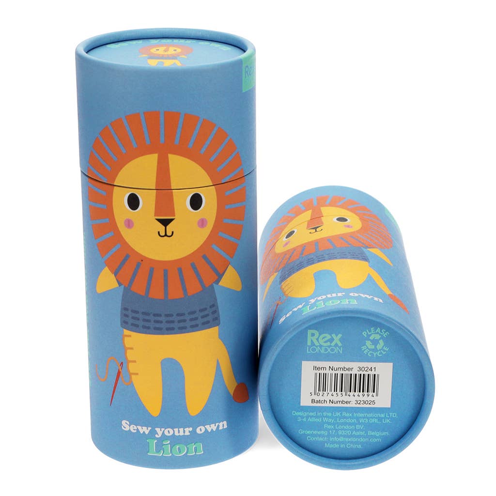 Sew Your Own Lion Craft Kit