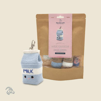 Virk-kit Milk Carton Bag Charm