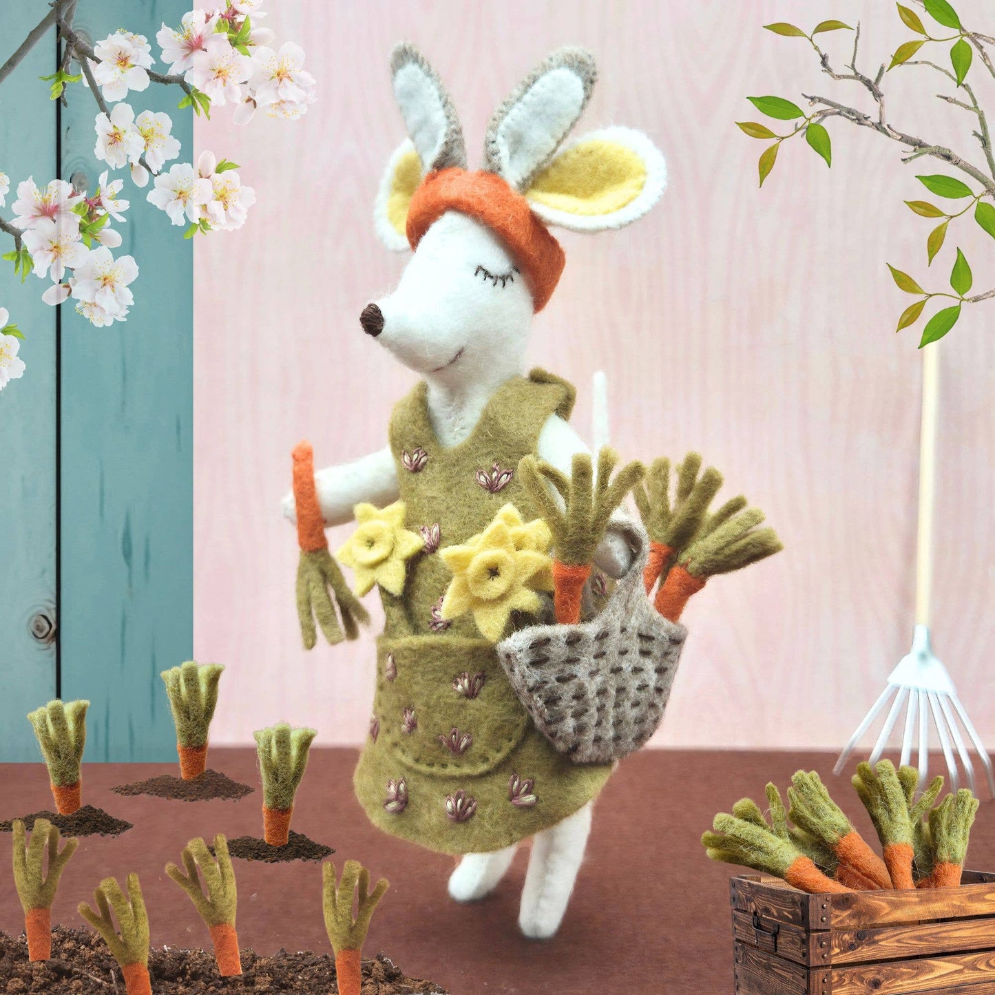 Lilla musen är en kanin mini-filtkit