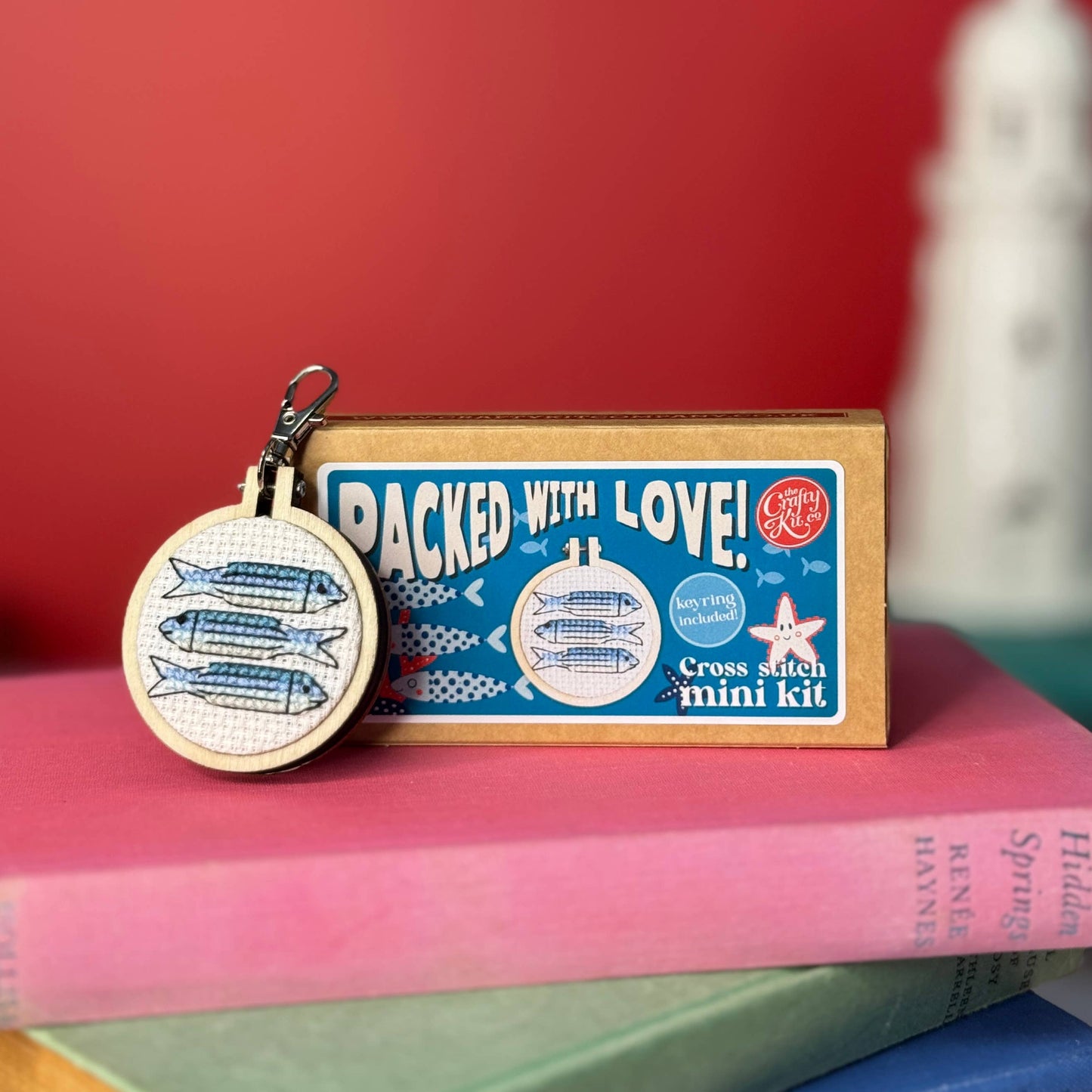 Packed with Love! Mini Matchbox Cross Stitch Kit