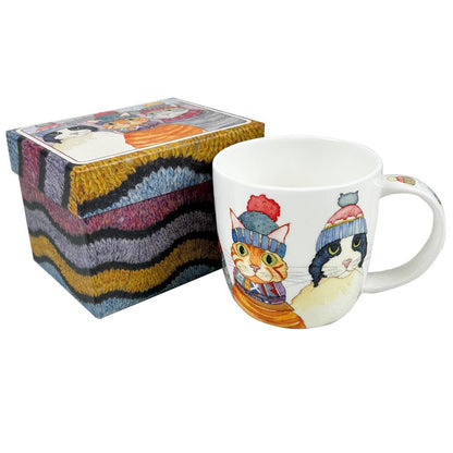 Cats in Hats, Boxed Mug
