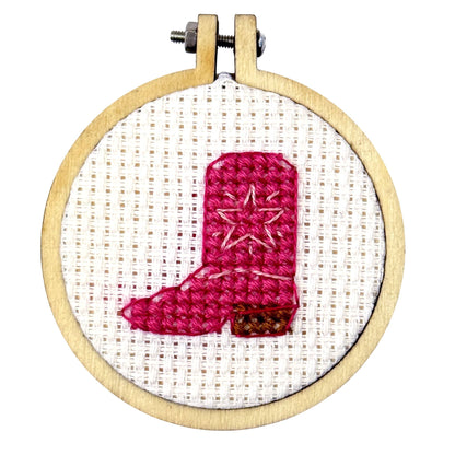 'Giddy Up Gorgeous!' Mini Matchbox Cross Stitch Kit