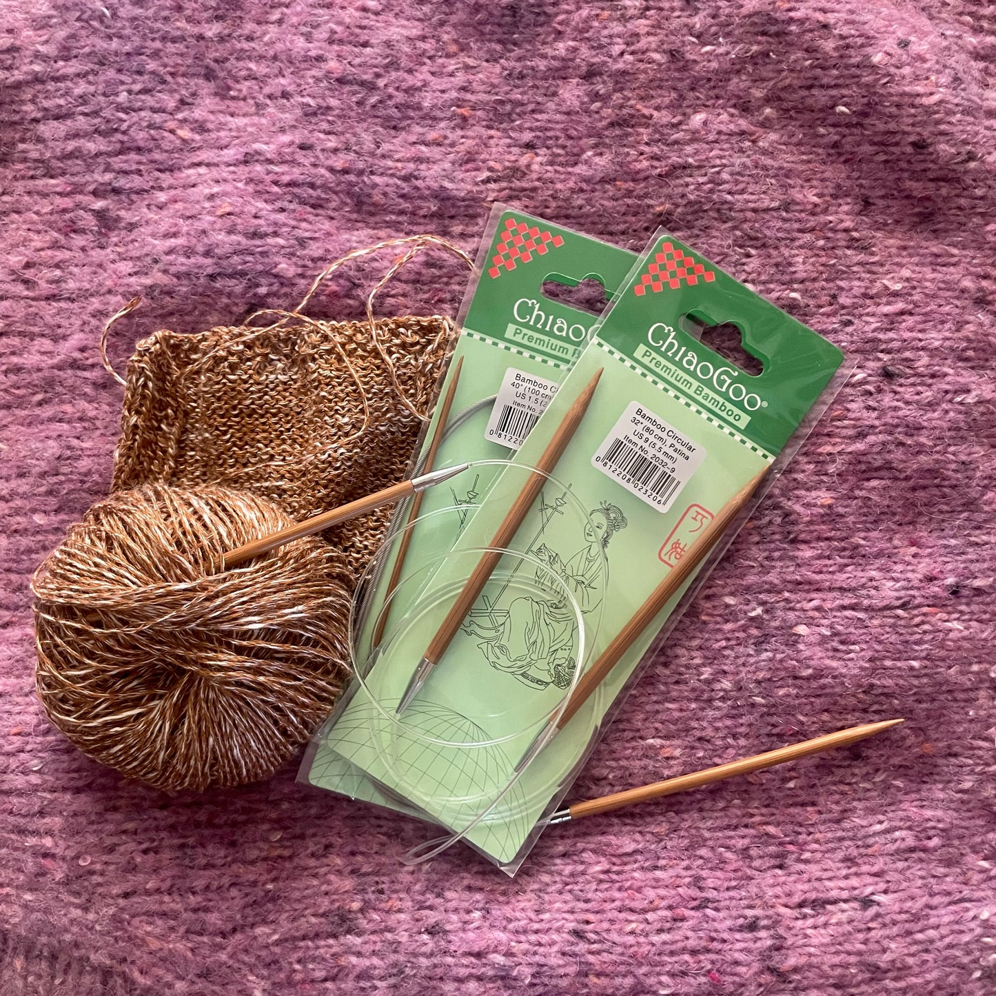 ChiaoGoo rundstickor Premium Bamboo.
