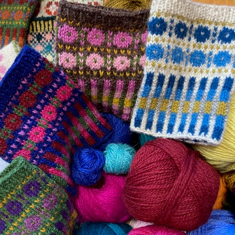 Kurshelg i mönsterstickning med Johanna Wallin 30-31 maj i Lund