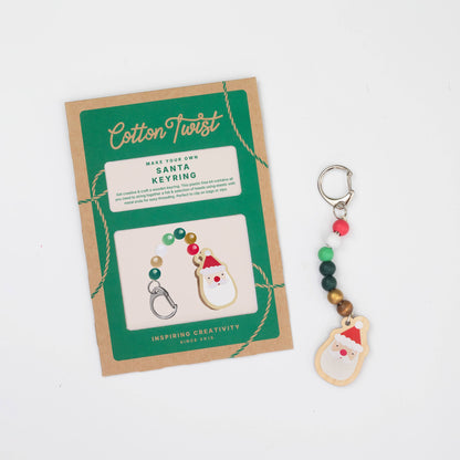 Make Your Own Santa Claus Keyring